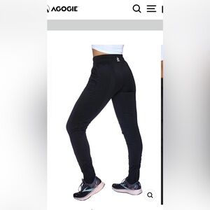 Agogie Black Wearable Resistance Pants +20